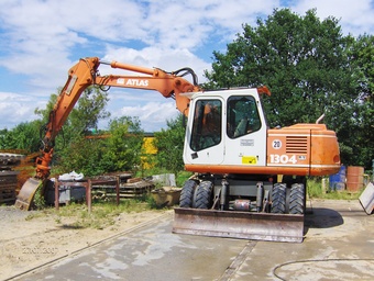 Mobilbagger groß